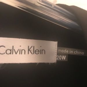 Calvin Klein Black with white trim sheath 20W
